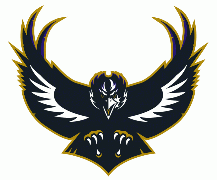 Baltimore Ravens 1996-1998 Alternate Logo fabric transfer version 2